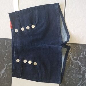 Zanadi high rise sailor button shorts, Sz 13, NWT